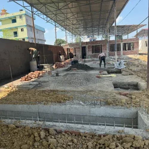 Showroom and Workshop Construction